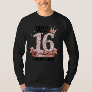 16 & Fabulous I Rose And White Party Group Candid  T-Shirt