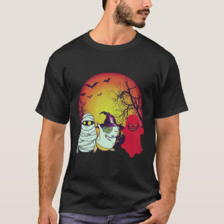 16 Guinea Pig Halloween Pumpkin T-Shirt