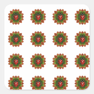 16 Ladybug Sticker