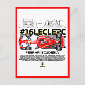 16 leclerc holiday postcard