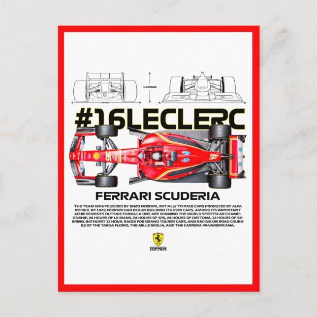16 leclerc holiday postcard (Front)
