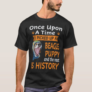 16 One Upon A Time - Beagle Puppy Beagle T-Shirt