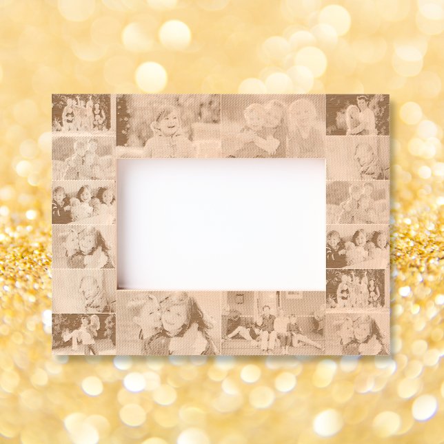 16 Photo Collage Birthday Fathers Mothers Day Wood Etched Frames (16 Photo Collage Birthday Fathers Mothers Day Wood Engraved Frames)