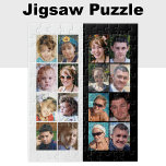 16 photo collage black and white jigsaw puzzle<br><div class="desc">Piece together your favourite memories with this 16-photo custom jigsaw puzzle! Perfect for family game nights, this personalised puzzle showcases your cherished snapshots in vibrant, high-quality printing. Whether it’s vacation highlights, pet antics, or milestone moments, each piece connects to tell your unique story. Made from durable materials, it’s a thoughtful...</div>