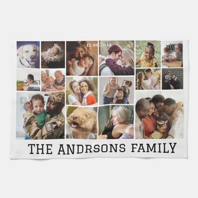 16 photo Kitchen Towels (Horizontal)