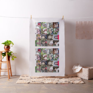 16 Photos - 2 sets on one yard Fabric