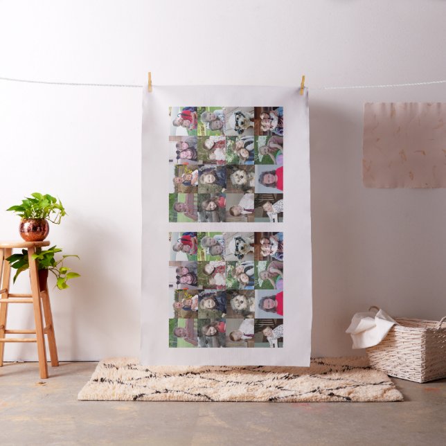 16 Photos - 2 sets on one yard Fabric (In Situ)