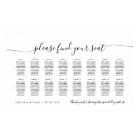 16 Tables Modern Find Your Seat Seating Chart
