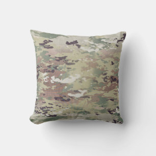 16"x16" Throw Pillow Army OCP Camo Uniform Camofla