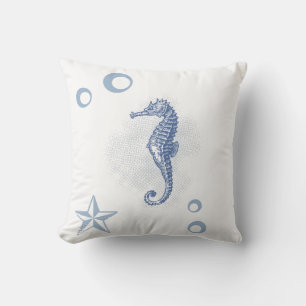 16"x16" Throw Pillow Seahorse Sea Ocean Beach