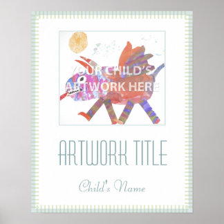 16"x20" Blue Line Poster  $13.50