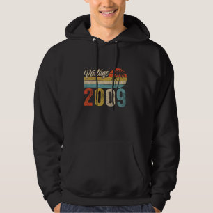 16 Years Old Gifts Vintage 2009 Funny 16th Birthda Hoodie
