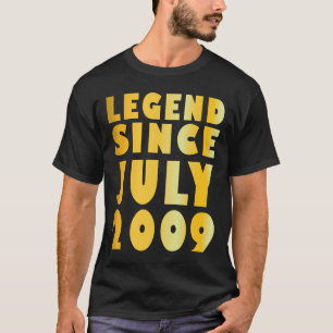 16 Years Old Legend Since July 2009 16th BiT-Shirt T-Shirt