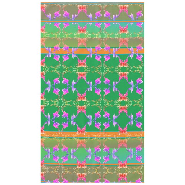 16th Anniversary Candles & Statice Tablecloth (Front)