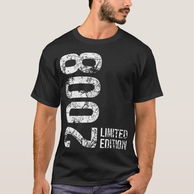 16Th Birthday 16 Years Old Girl Boy 2008 T-Shirt (Front)