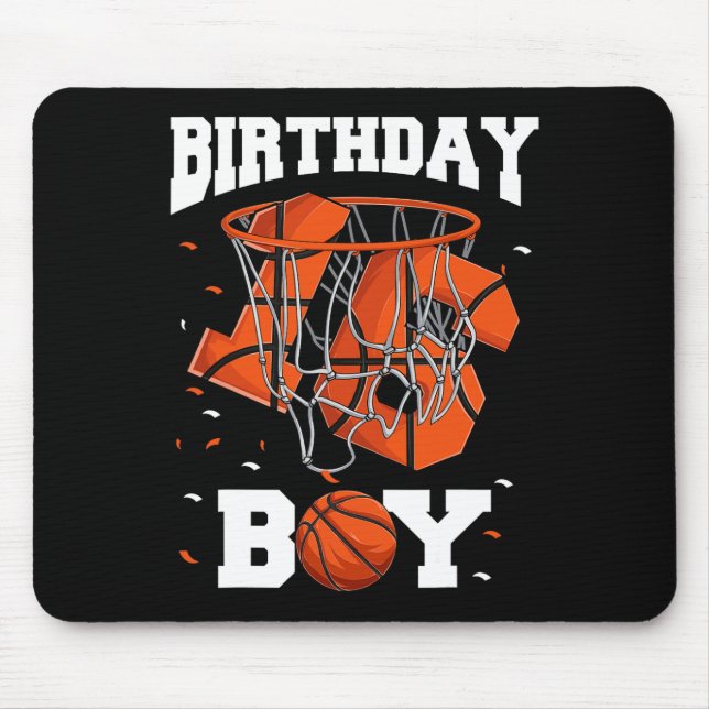 16th Birthday Basketball  Kids1 Mouse Pad (Front)
