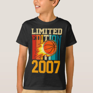 16th Birthday Basketball Limited Edition 2007 Fun  T-Shirt