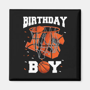 16th Birthday Bysketbyll Kids1 Magnet
