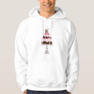 16th Birthday Cake Hoodie