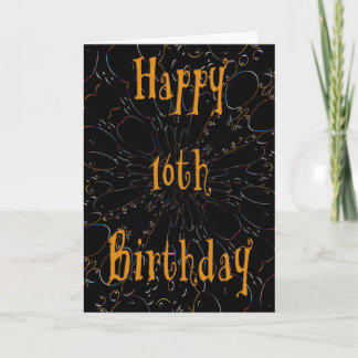 16th Birthday Card