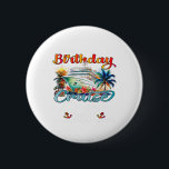 16th Birthday Cruise Crew Friends Family Vacation  6 Cm Round Badge<br><div class="desc">16th Birthday Cruise Crew Friends Family Vacation Matching</div>