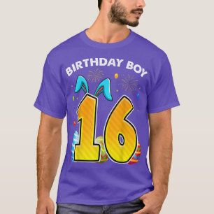 16th Birthday Easter Bunny Ears 16 Years Old Birth T-Shirt