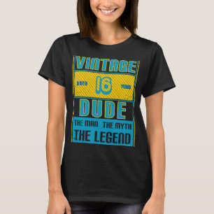 16th Birthday for Boys 16 Year Old Vintage 2006 Te T-Shirt