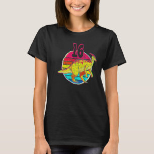 16th Birthday I Parasaurolophus I Family Matching T-Shirt