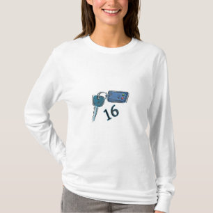 16th Birthday Keys Gifts T-Shirt