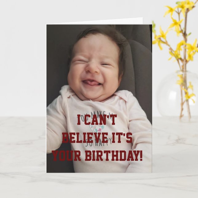 **16th BIRTHDAY MAKES ME SMILE** BIRTHDAY CARD (Yellow Flower)