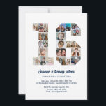 16th Birthday Number 16 Custom Photo Collage Invitation<br><div class="desc">Celebrate your child's momentous 16th Birthday with this cute invitation. It's a personalised photo collage invite that allows you to create a truly unique and memorable design. This customisable template lets you insert your own cherished photos, capturing the precious moments of your kid's year. This invitation is perfect for commemorating...</div>