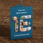 16th Birthday Photo Card<br><div class="desc">Personalise this big 16th birthday card with your favourite photographs. Designed for that special person. The number 16 photo collage is a unique custom way to give a birthday card with a special personalised quality. The template is set up for you to easily create your own photo collage by adding...</div>