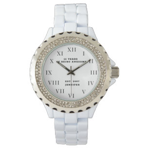 16th Birthday Sweet Sixteen Funny Silver Girl Watch