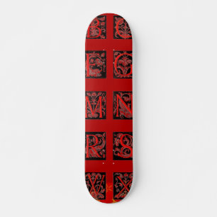 16th Century Alphabet Skateboard