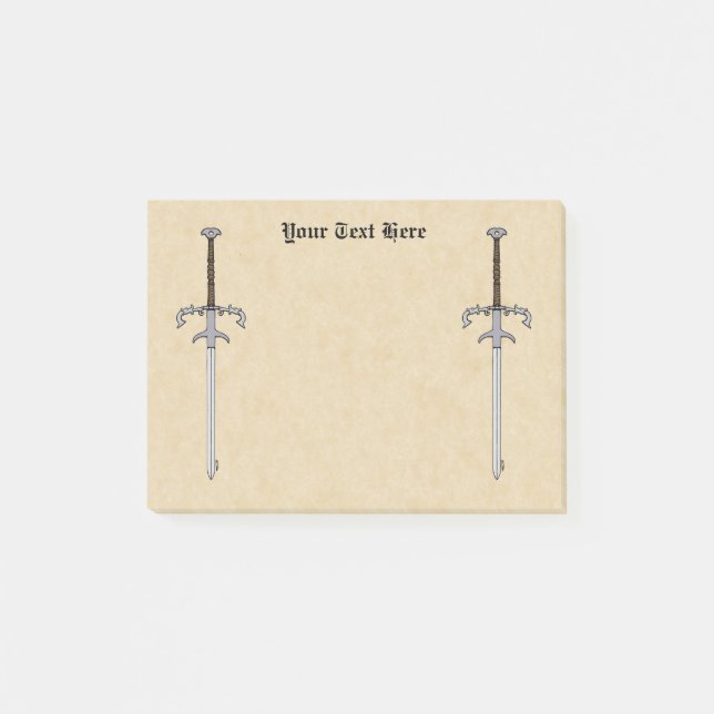 16th Century Bearing/Processional Sword Post-it Notes (Front)
