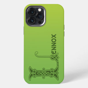 16th Century Celtic Knot Decorative Capital L iPhone 13 Pro Max Case