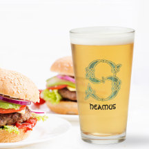 16th Century Celtic Knot Decorative Capital S