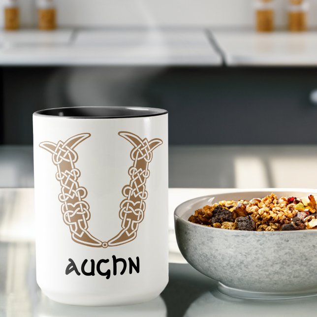 16th Century Celtic Knot Decorative Capital V Mug (Creator Uploaded)