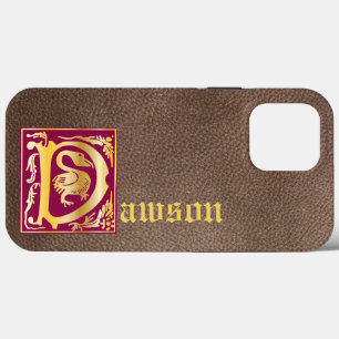 16th Century Mythic Creatures Decorative Capital D iPhone 13 Pro Max Case