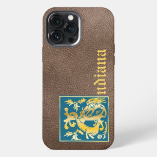 16th Century Mythic Creatures Decorative Capital I iPhone 13 Pro Max Case