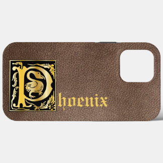 16th Century Mythic Creatures Decorative Capital P iPhone 13 Pro Max Case