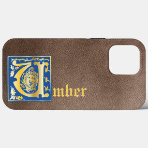 16th Century Mythic Creatures Decorative Capital U iPhone 13 Pro Max Case