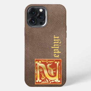 16th Century Mythic Creatures Decorative Capital Z iPhone 13 Pro Max Case