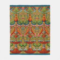 16th century winged sphynx fountain flowers fronds
