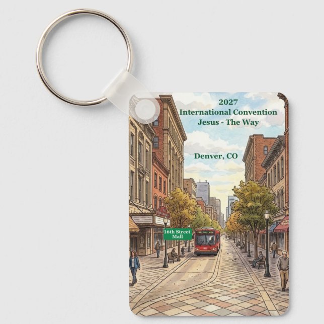 16th Street Mall Key Ring (Front)