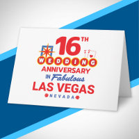 16th Wedding Anniversary Couples Las Vegas Trip