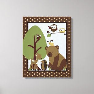 16x20 Canvas Art Nursery Print Enchanted Hollow
