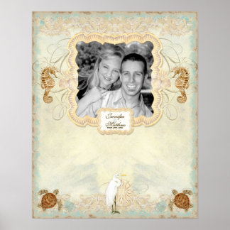 16x20 Engagement Photo Signing Poster - Fine Art