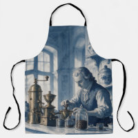 1700's Barista Berlin Coffee House Delft Blue