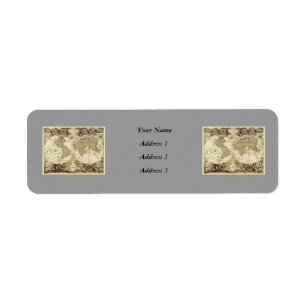 1708 World Map by Jean Baptiste Nolin